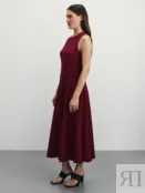 Платье миди приталенного кроя из хлопка Zarina ZR2507032901-73 фото 4