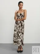 Платье-комбинация с анималистичным принтом Zarina ZR2508032903-234 фото 2