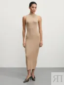 Трикотажное платье прилегающего кроя Zarina ZR2508032907-63 фото 3