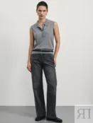 Джинсы baggy с резинкой в поясе Zarina ZR2509092319-108 фото 1