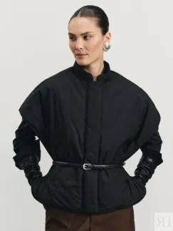 Жилет утепленный на кулисе Zarina