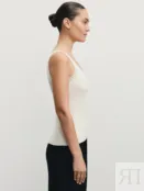 Топ с кружевной обработкой из вискозы Zarina ZR2508033308-2 фото 4