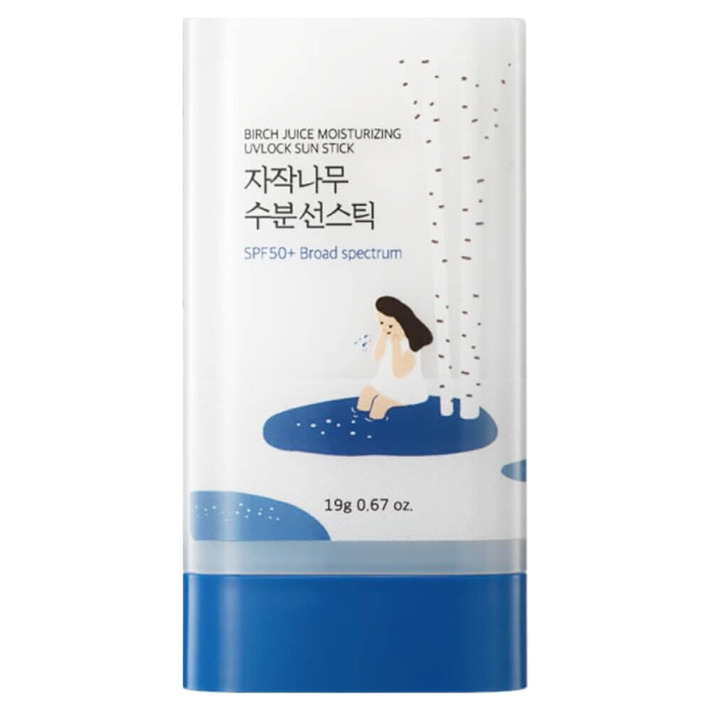 Солнцезащитный стик ROUND LAB Birch Juice Moisturizing Sun Stick SPF 50+ PA фото 1