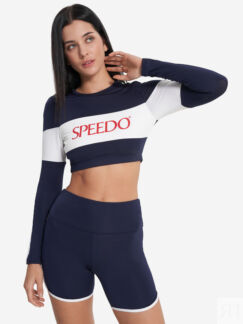 Рашгард женский Speedo Rashguard, Синий
