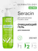 Очищающий гель для проблемной кожи лица Seracin Librederm, 200 мл 00046182065 фото 1