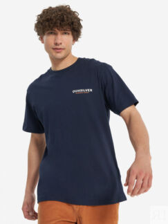 Футболка мужская Quiksilver Kunac, Синий