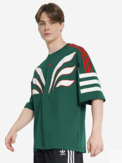 Футболка мужская adidas Q3, Зеленый
