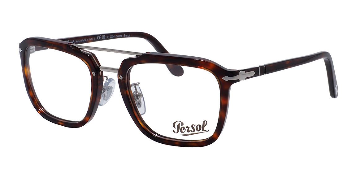 Оправа унисекс пластиковая гавана Persol 0204V 24