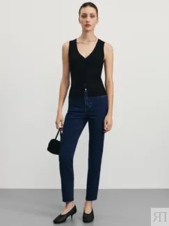 Джинсы slim укороченные Zarina