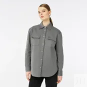 Женская рубашка Lacoste из смеси хлопка фото 5