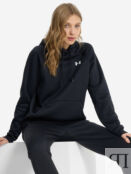 Худи женская Under Armour UA Armour Fleece, Черный 1386507U0F-001 фото 1