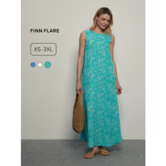Сарафан FINN FLARE сарафан, размер XL(176-100-106), бирюзово-зеленый