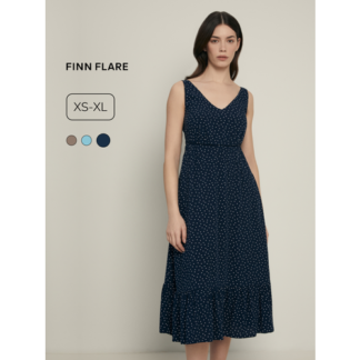Сарафан FINN FLARE сарафан, размер M(170-92-98), темно-синий