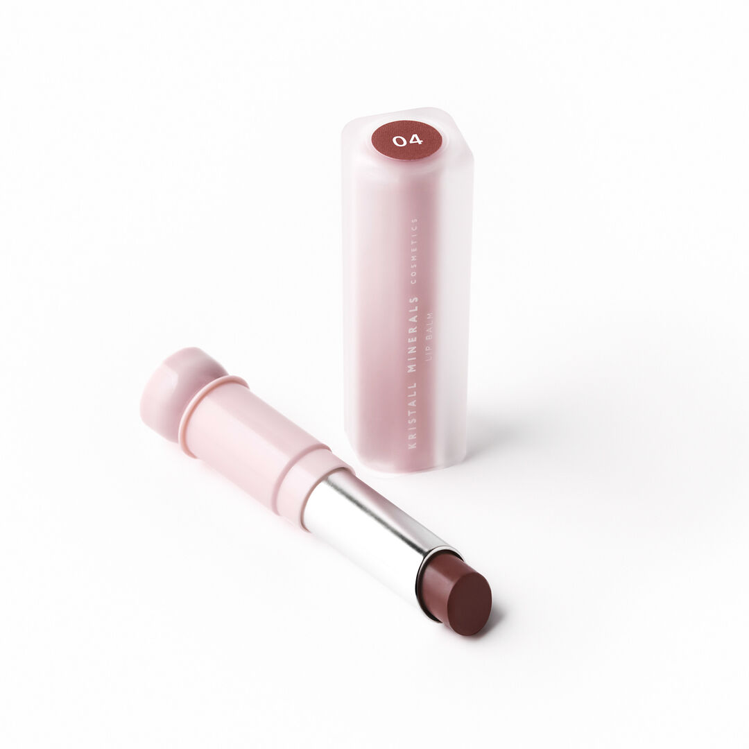 Бальзам для губ оттеночный 04 Redwood Colored Lip Balm KM Cosmetics