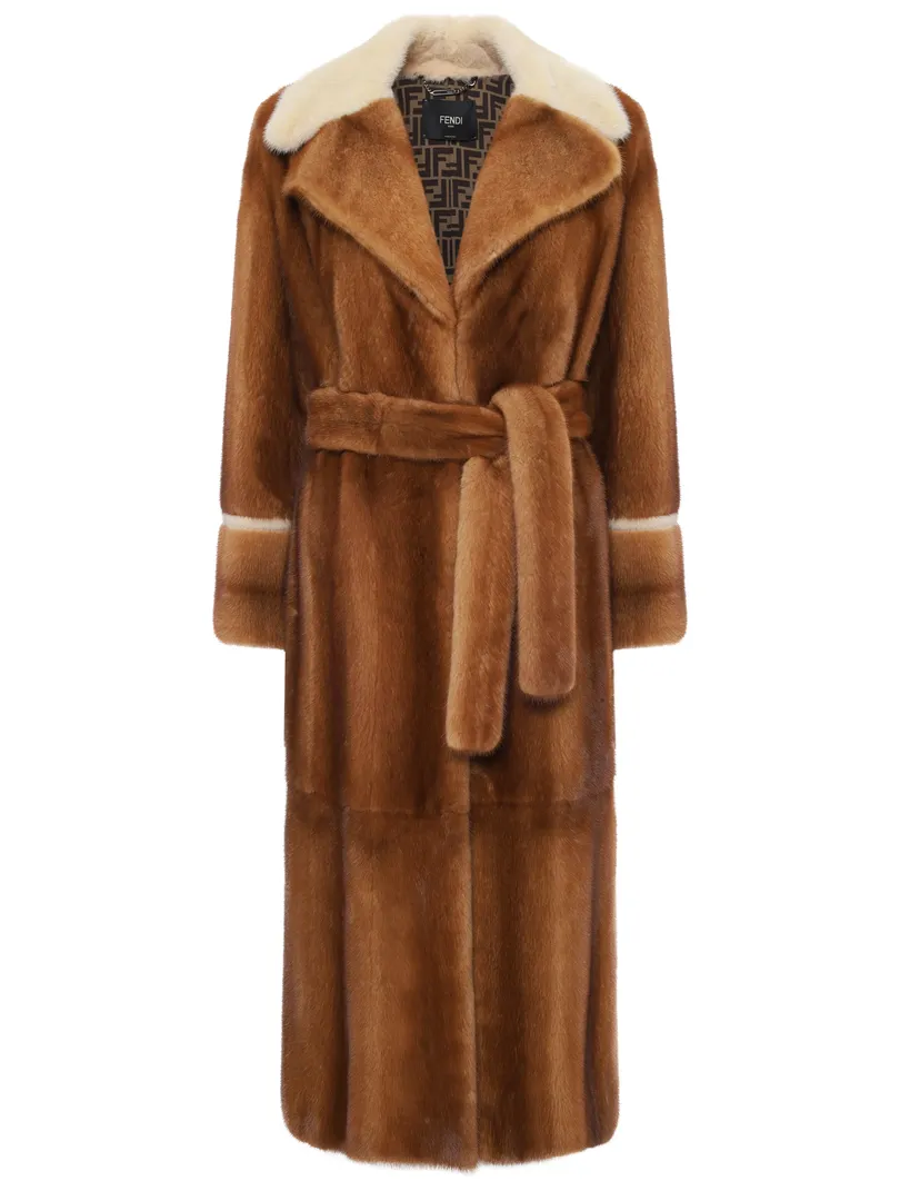 Шуба норковая FENDI