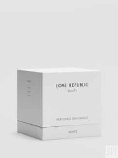Парфюмированная спа-свеча WHITE LOVE REPUBLIC