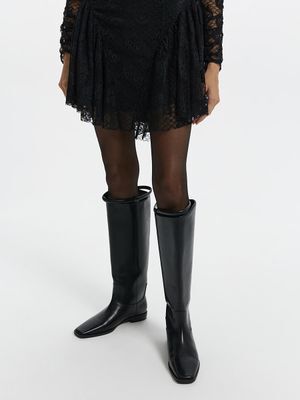Сапоги из натуральной кожи LOVE REPUBLIC 344970023 фото 1