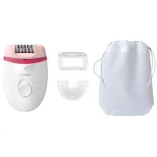 Эпилятор Philips BRE255/00 скор.:2 насад.:2 от электр.сети белый/красный