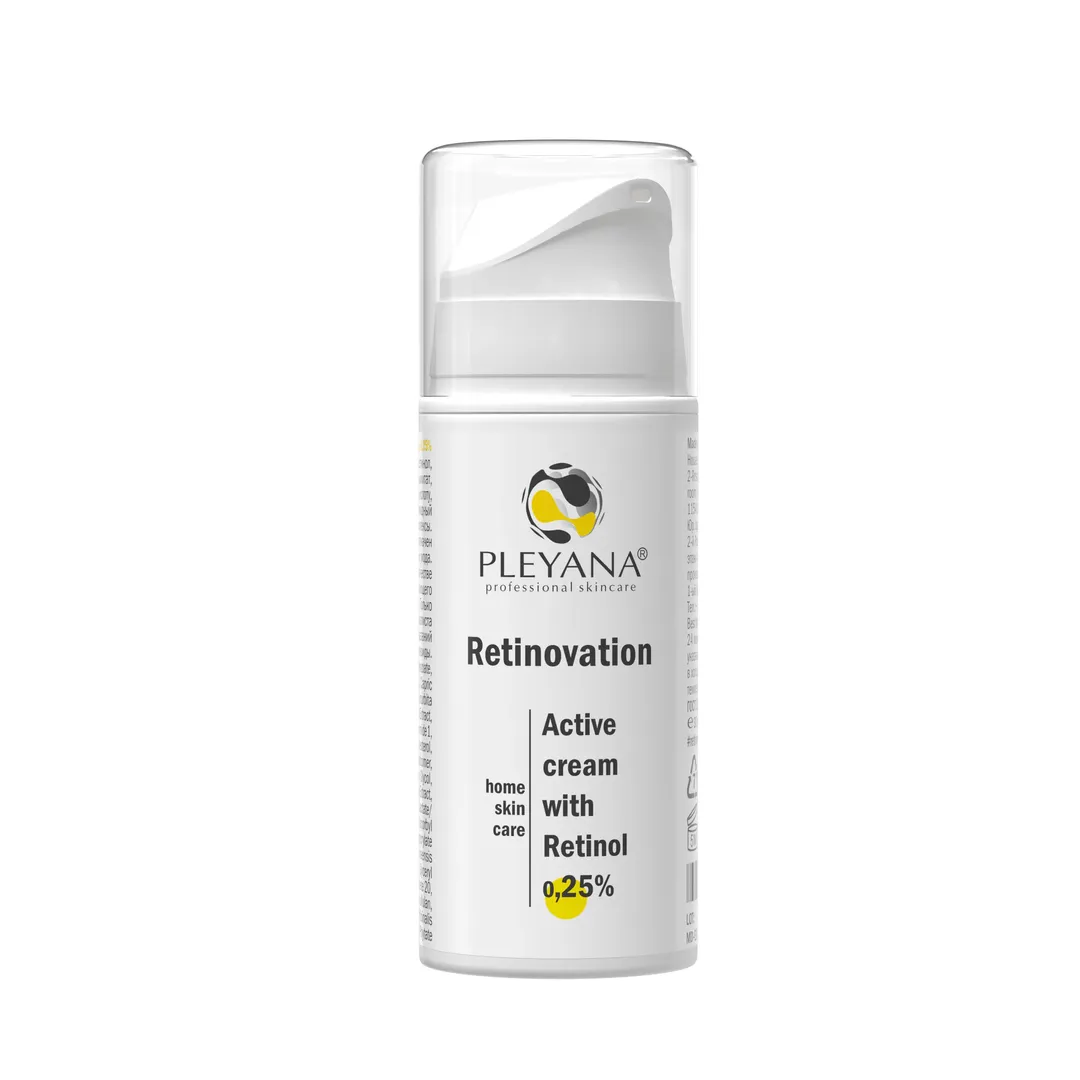 Активный крем с ретинолом 0,25% RETINOVATION  PLEYANA (Плеяна) 30 мл