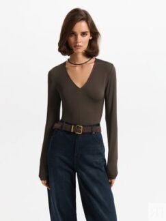 Боди из вискозы LOVE REPUBLIC